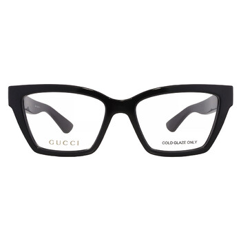 Demo Cat Eye Ladies Eyeglasses GG1715O 001 53 Demo Cat Eye Ladies Eyeglasses GG1715O 001 53