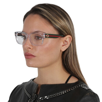 Demo Rectangular Ladies Eyeglasses GG0278O 016 55
