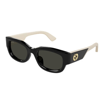 Gucci Ladies Black Cat Eye Sunglasses GG1665S 001 53  display picture 2