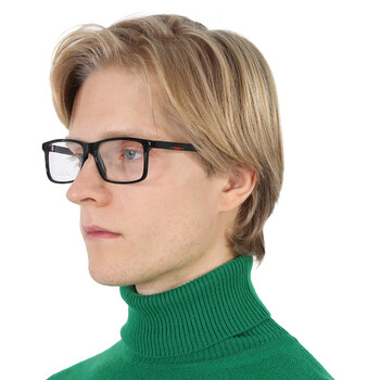 Demo Rectangular Men's Eyeglasses GG0424O 005 58