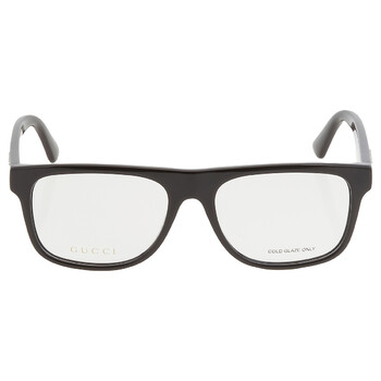 Demo Rectangular Men's Eyeglasses GG1117O 001 56