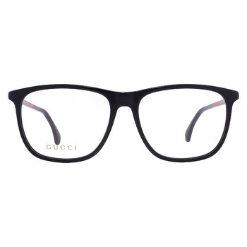 Demo Square Men's Eyeglasses GG0554O 009 55