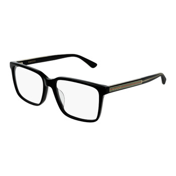 Demo Square Men's Sunglasses GG0385OA 001 55