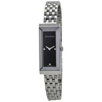 ⭐︎ Gucci G-Frame Quartz Green and Red Web Mother of Pearl Dial