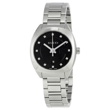 Gucci G-Frame Diamond Dial Ladies Watch YA127504