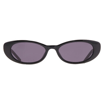Gucci GG1681S 001 Cat Eye Sunglasses - Black/Grey Gucci GG1681S 001 Black Sunglasses for Woman – LookerOnline main image 3
