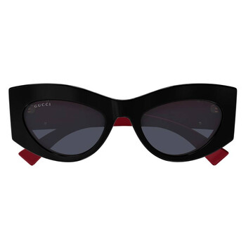 Gucci Pink Gradient Mirror Cat Eye Ladies Sunglasses GG1691S 003