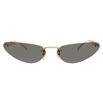 NEW GUCCI SUNGLASSES SILVER WOMEN CAT EYE EYEWEAR GUCCI GG1920S 002 NEW GUCCI SUNGLASSES SILVER CAT EYE WOMEN EYEWEAR GUCCI  main image 3