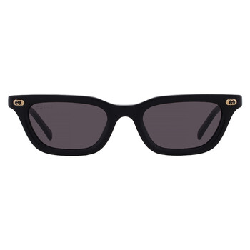 Celine Smoke Square Ladies Sunglasses CL40267U 01A 54 192337144141