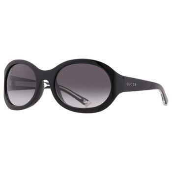 Grey Gradient Oversized Ladies Sunglasses GG2012S 001 62