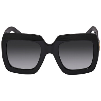 Gucci Grey Butterfly Ladies Sunglasses GG0208S 001 49