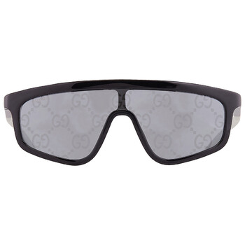Gucci Grey Shield Unisex Sunglasses GG1736S 001 99
