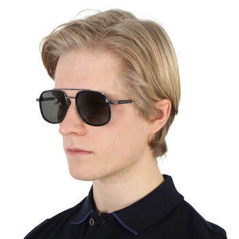 Grey Navigator Men's Sunglasses GG1310S 001 56