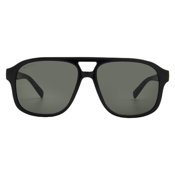 Gucci Grey Square Men's Sunglasses GG1857SK 001 55