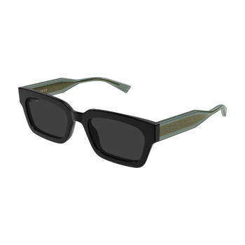 バレンシアガ サングラス BB0099S Balenciaga Standard Rectangular Unisex Sunglasses BB0099S 001 52
