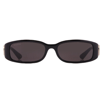 Gucci Grey Rectangular Ladies Sunglasses GG1534S 001 55