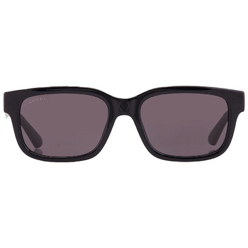 GUCCI サングラス GG1641SA-001 BLACK/GRAY ユニセックス Gucci Grey Square Men's Sunglasses GG1641SA 001 53