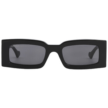 サングラス GUCCI Woman Sunglasses Black GG1646S 001 Gucci Women's Sunglasses Black Plastic Rectangular Full Rim