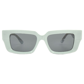 Ferragamo Grey Rectangular Ladies Sunglasses SF1108S 104 54 