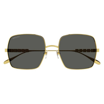 【送料,関税込】 GUCCI サングラス GG1565S Gucci Grey Cat Eye Ladies Sunglasses GG1565S 001 52