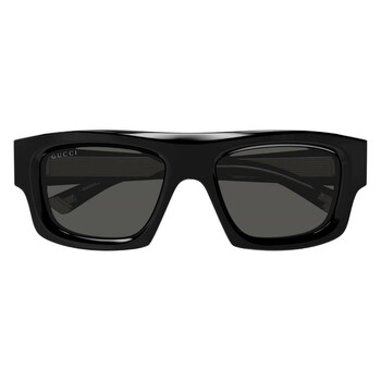 Gucci Grey Square Men's Sunglasses GG1641SA 001 53