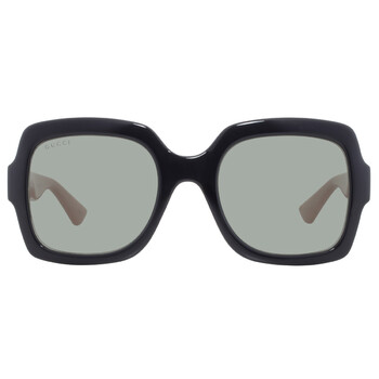 Gucci Grey Square Ladies Sunglasses GG2118SA 001 55 889652633688