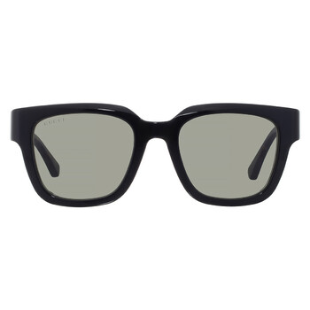Gucci Polarized Grey Square Men's Sunglasses GG1857S 005 55