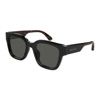 Grey Square Men's Sunglasses GG1670SK 001 52