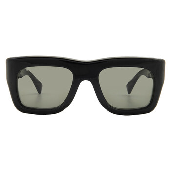 Grey Square Men's Sunglasses GG1811S 001 52 Grey Square Men's Sunglasses GG1811S 001 52