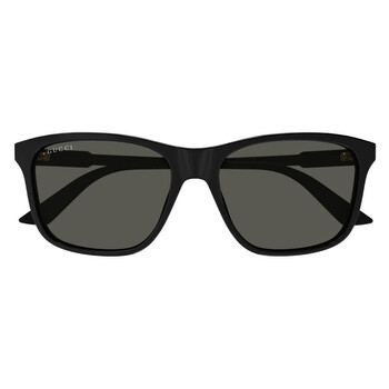Grey Square Men's Sunglasses GG1819S 001 57