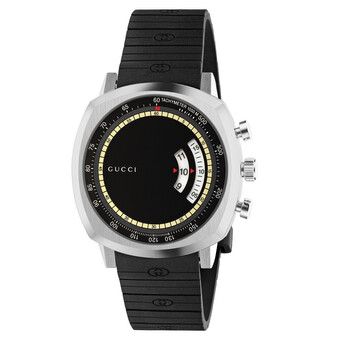 Grip Quartz Black Dial Men's Watch YA157301 Grip Quartz Black Dial Men's Watch YA157301