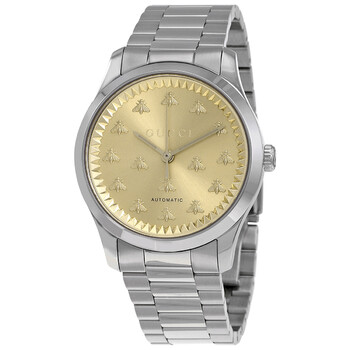 腕時計その他 GUCCI Woman Watch Silver YA163407 Gucci 25H Quartz Silver Dial Silver Steel Strap Unisex Watch