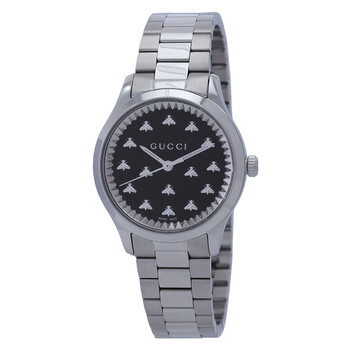 Gucci G Timeless Black Dial Watch YA1264029 YA1264029A