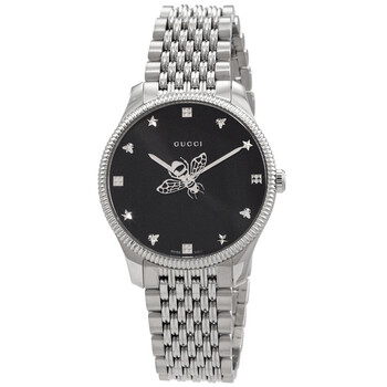 Gucci G Timeless Black Dial Watch YA1264029 YA1264029A