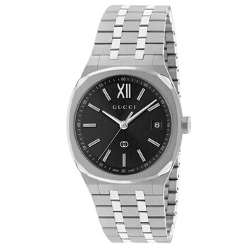 Gucci GG2570 Blue Dial Men's Watch YA142303 731903382398 - Watches