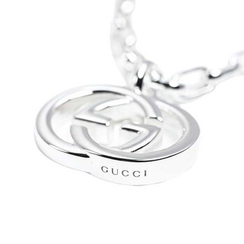 Interlocking G Sterling Sterling Link Bracelet Size 6.5 inches YBA295711001017