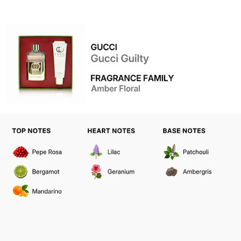 Ladies Gucci Guilty Gift Set Fragrances 3616302764723
