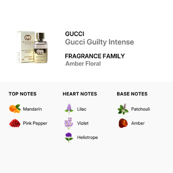 Ladies Guilty Intense EDP Spray 0.17 oz Fragrances 3616301794660