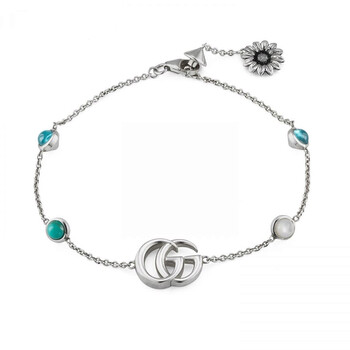 GUCCI★素敵！Sterling Silver Boule Bracelet Gucci Sterling Silver Boule Chain Toggle Bracelet 8