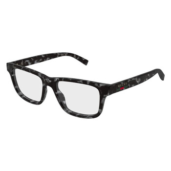 Men's Black Square Eyeglass Frames GG1987O 003
