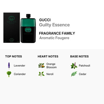 Men's Guilty Essence EDT Spray 6.7 oz Fragrances 3616305820792