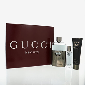 Gucci Men's Guilty Pour Homme Gift Set Fragrances 3616303465087