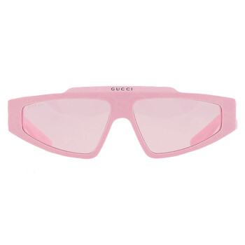 Pink Browline Unisex Sunglasses GG1591S 003 58
