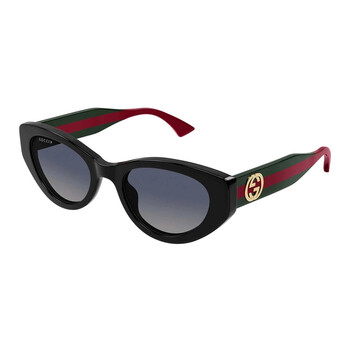 GUCCI キャットアイフレムサンクラス GG1704S 001 Gucci Grey Gradient Cat Eye Ladies Sunglasses GG1704S 001 54