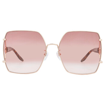 Red Gradient Butterfly Ladies Sunglasses GG1564SA 004 61