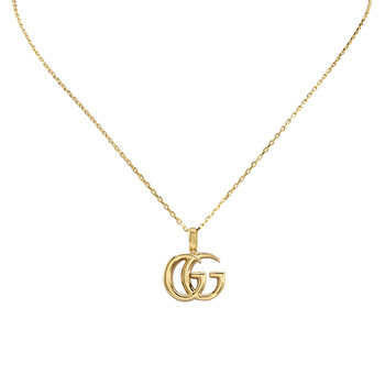 Gucci Running GG 18K Yellow Gold Necklace YBB50208800100U