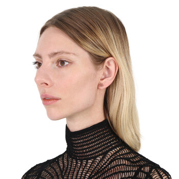 Running Rose Gold Stud Earrings