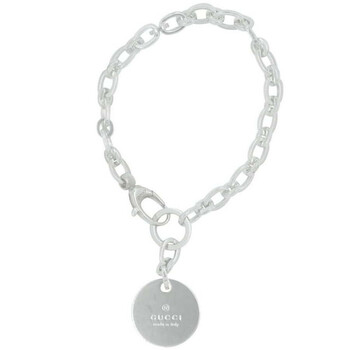 Trademark Sterling Sterling Link Bracelet Size 7.5 inches YBA152056001019