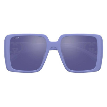 Womens Square Sunglasses Violet - Gucci