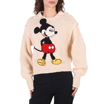 Gucci X Disney Embroidered Mickey Mouse Jumper, Brand Size Large